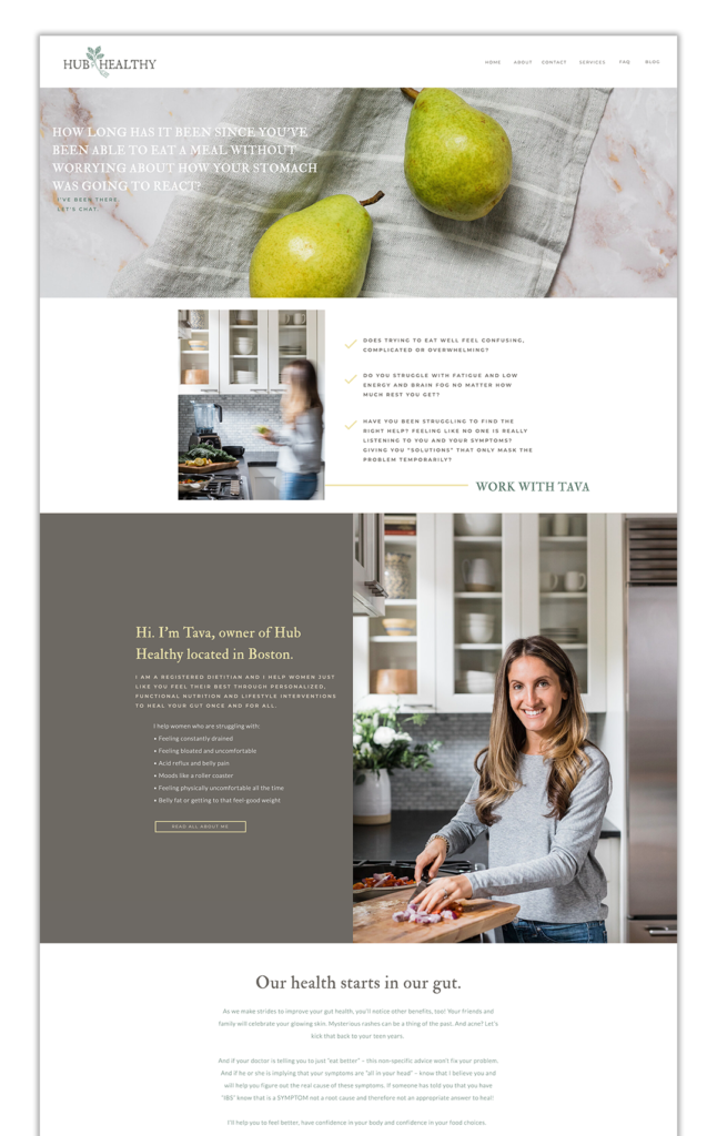 HubHealthyShowitWebsite Hub Healthy Showit Website