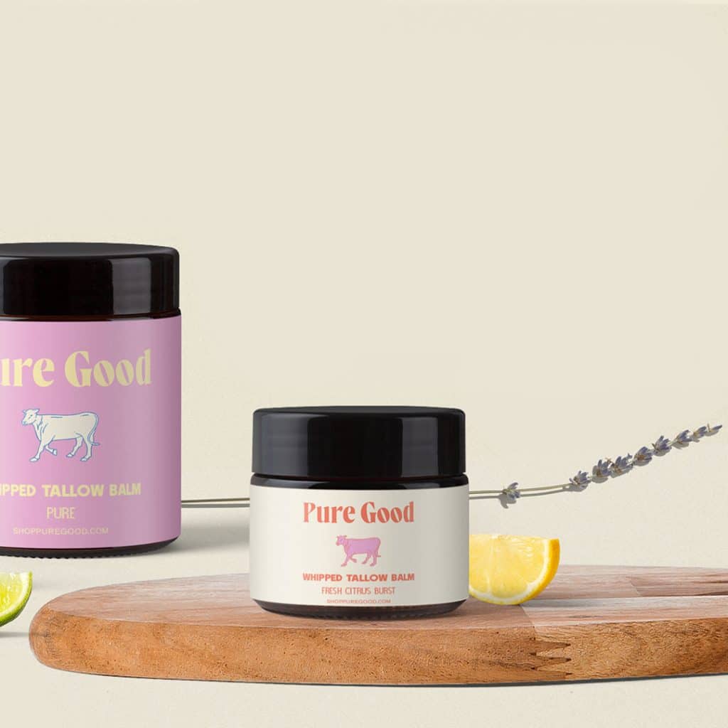 pure good tallow balms