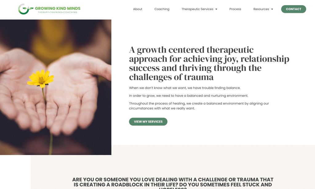 dr victoria grinman private practice therapist website