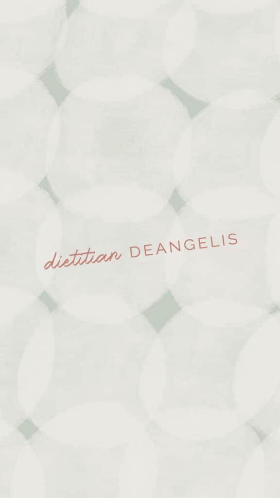 online nutritionist dietitian deangelis secondary logo