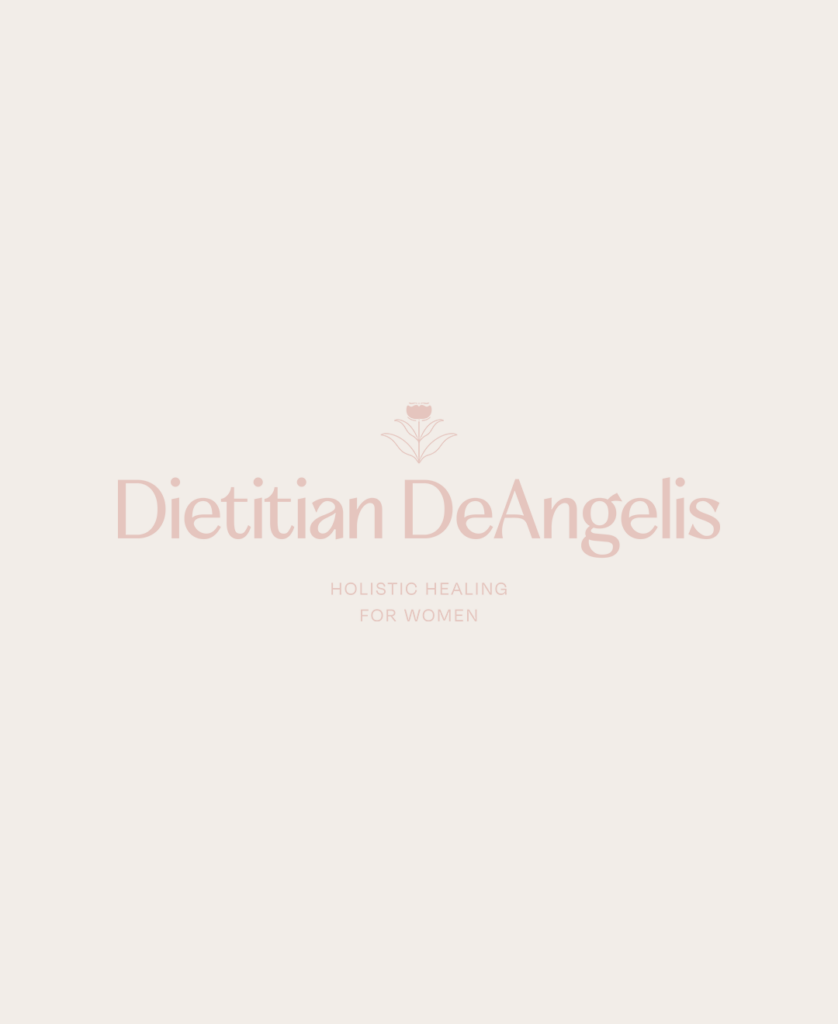online nutritionist dietitian deangelis primary logo pink