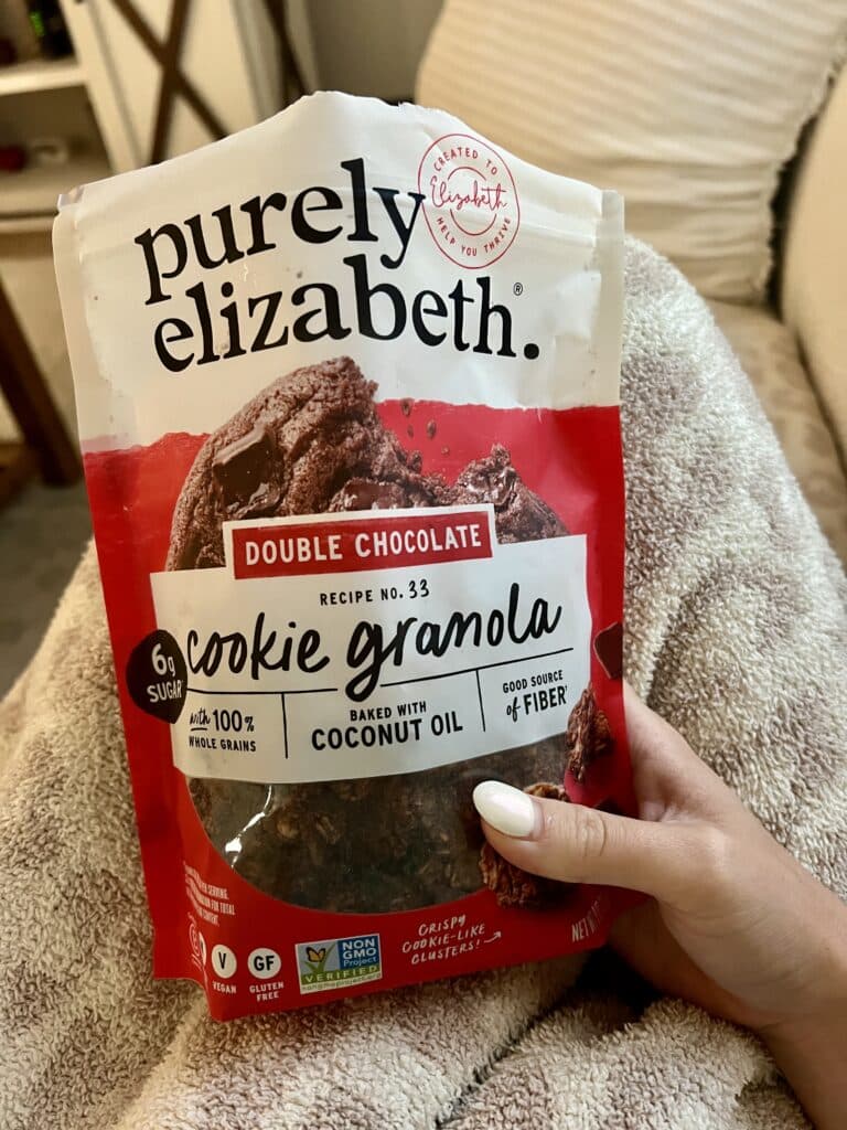 sweet healthy snacks cookie granola