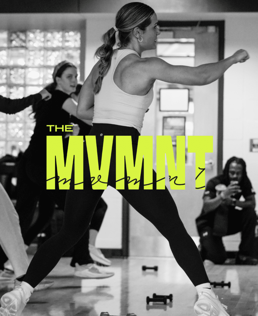 online fitness training primary logo for the mvmnt