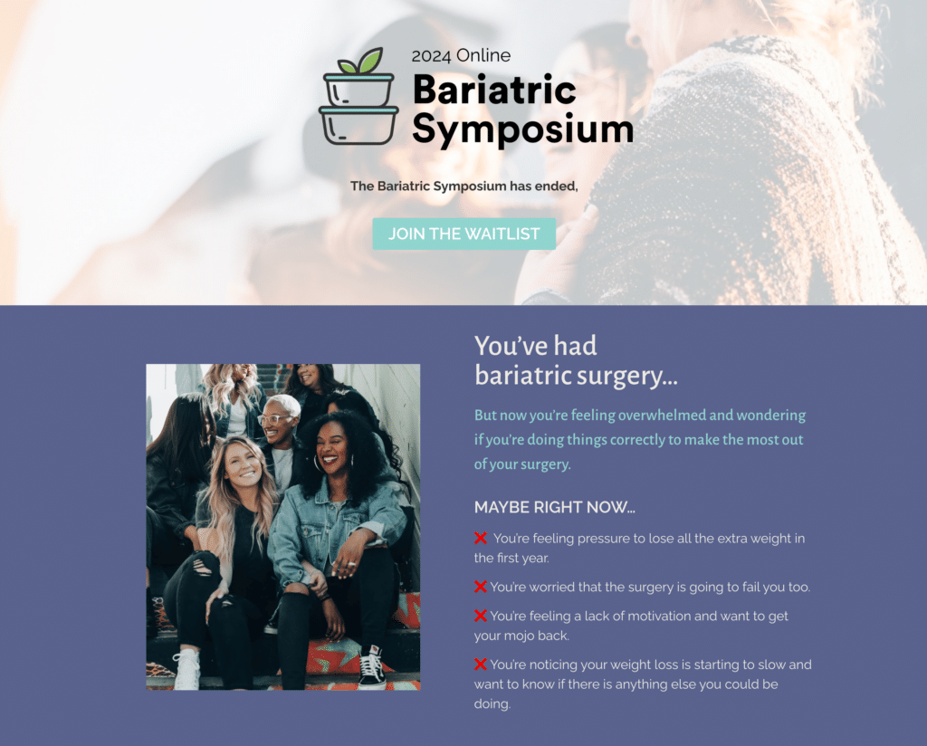 Bariatric Meal Prep Academy screencapture