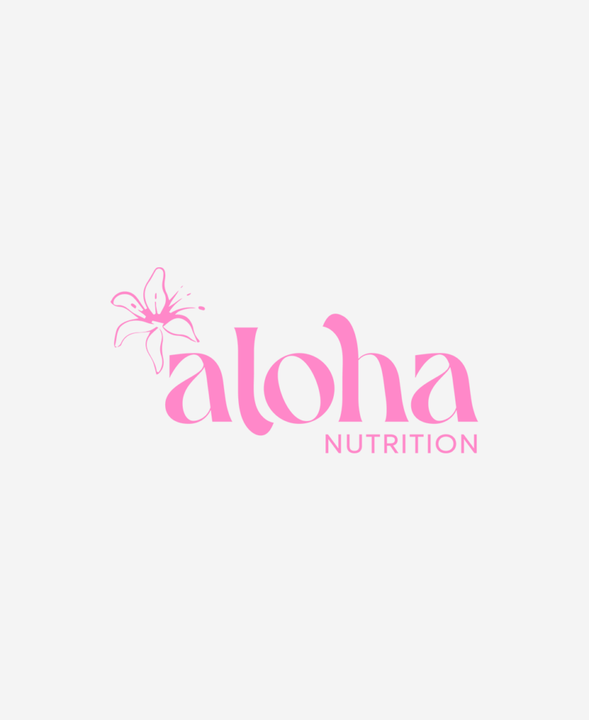 aloha nutrition primary logo