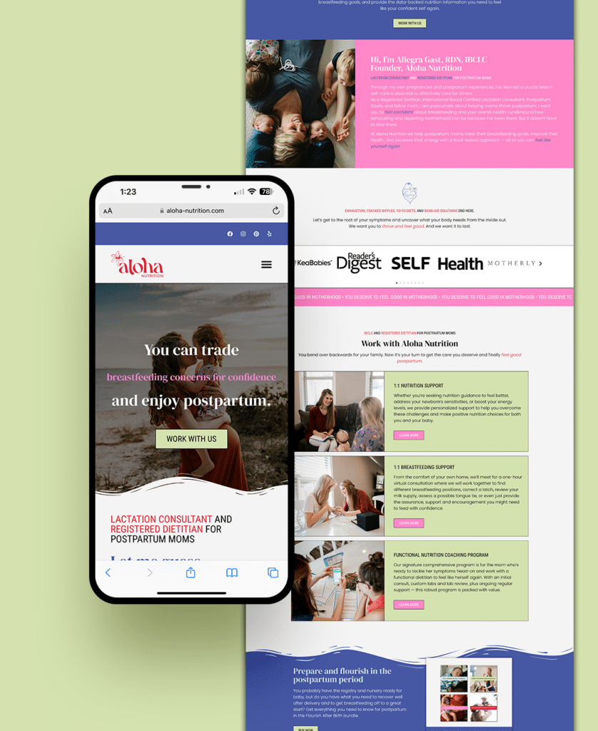 website for aloha nutrition