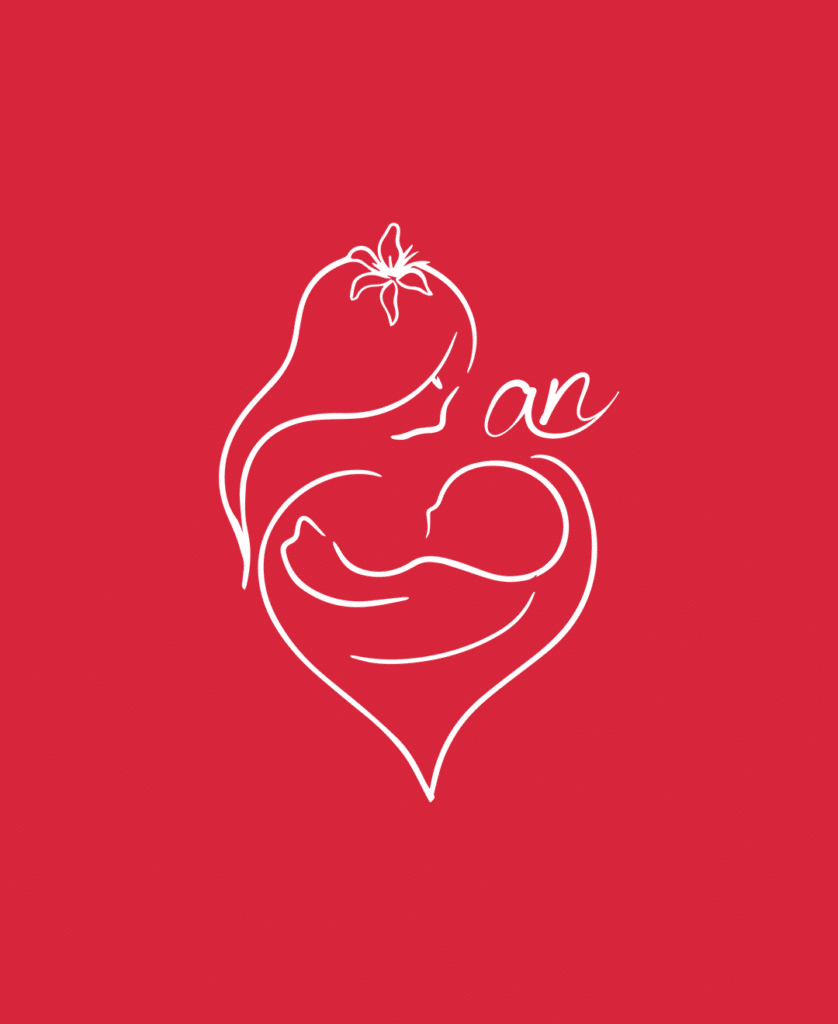 main icon for aloha nutrition on red background