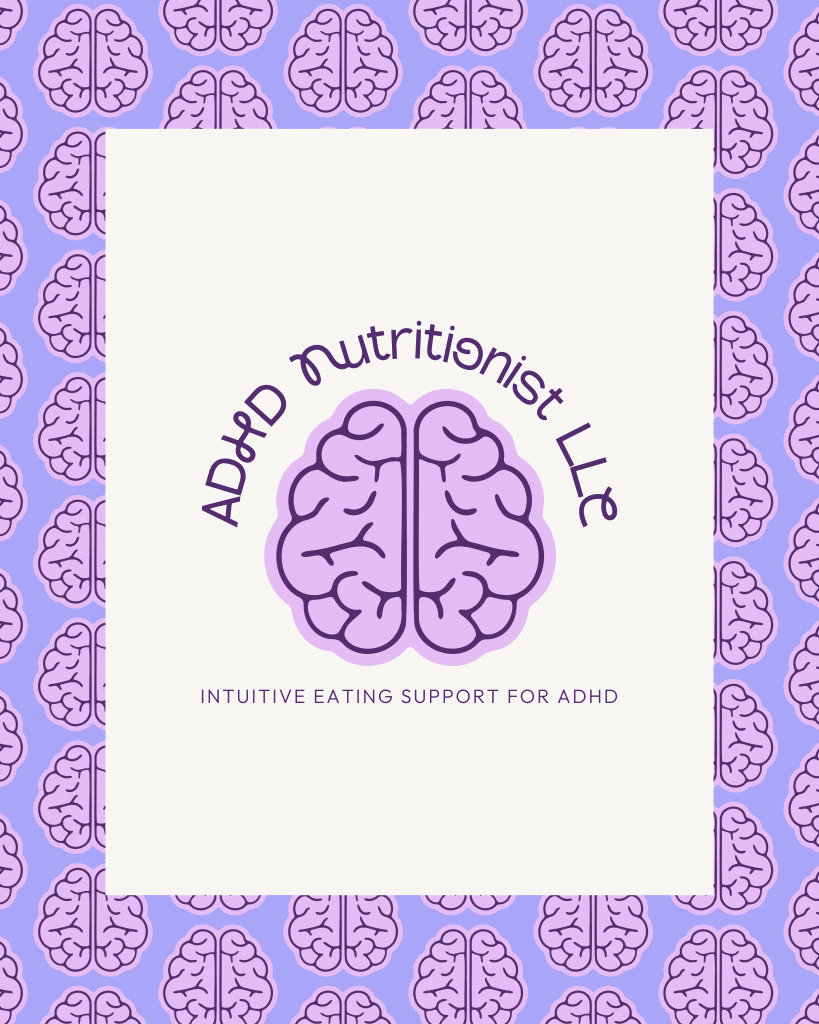 adhd nutritionist primary logo design