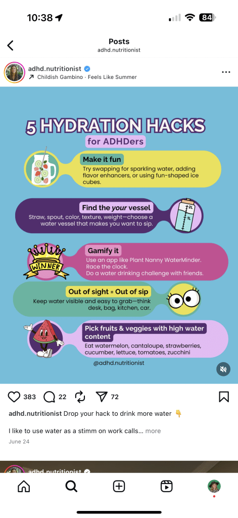 before branding for adhd nutritionist